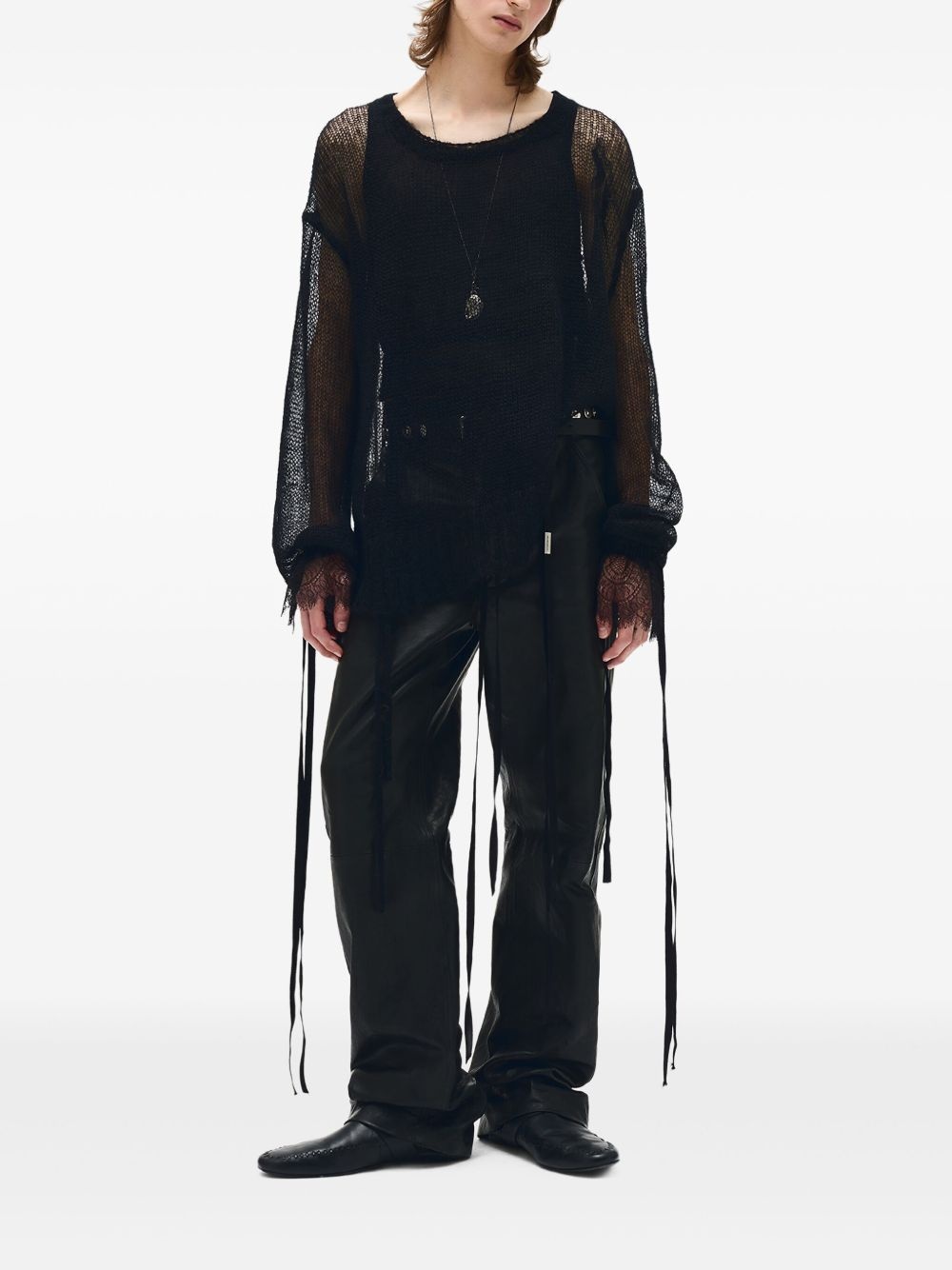 leather trousers - 2
