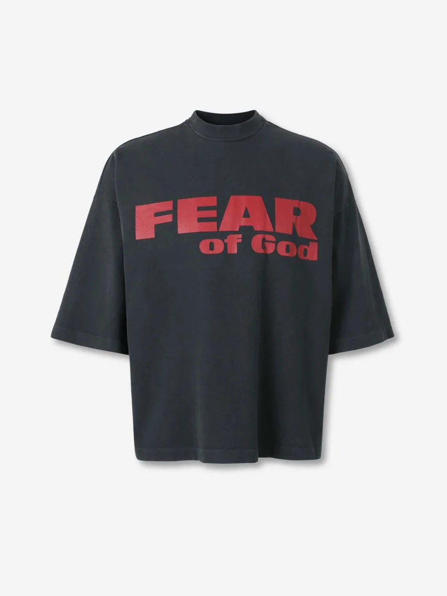 Fear Of God Round Neck T-Shirt - 1