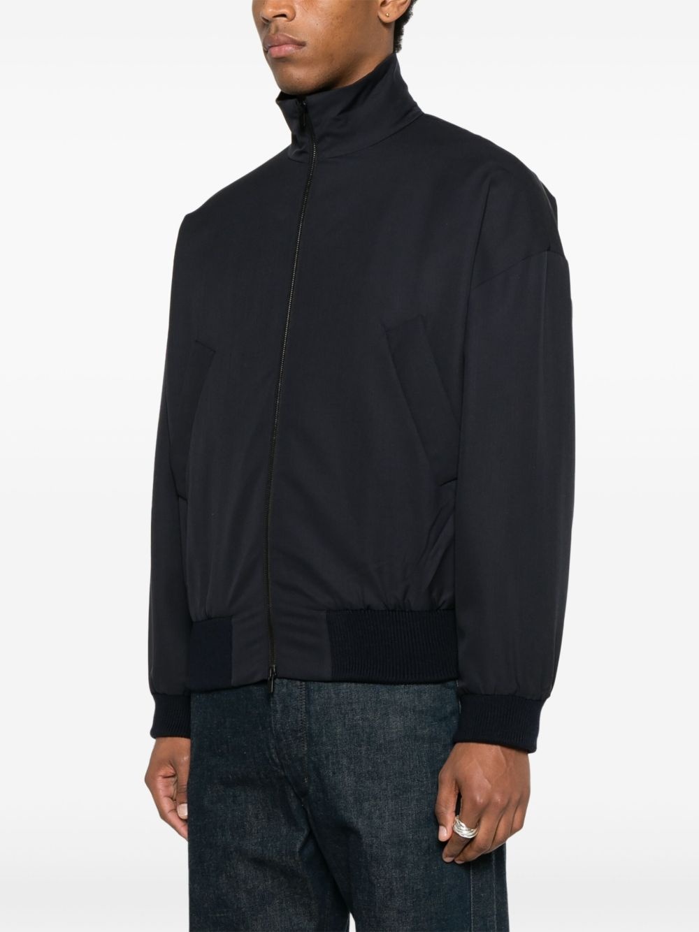 high-neck jacket - 3