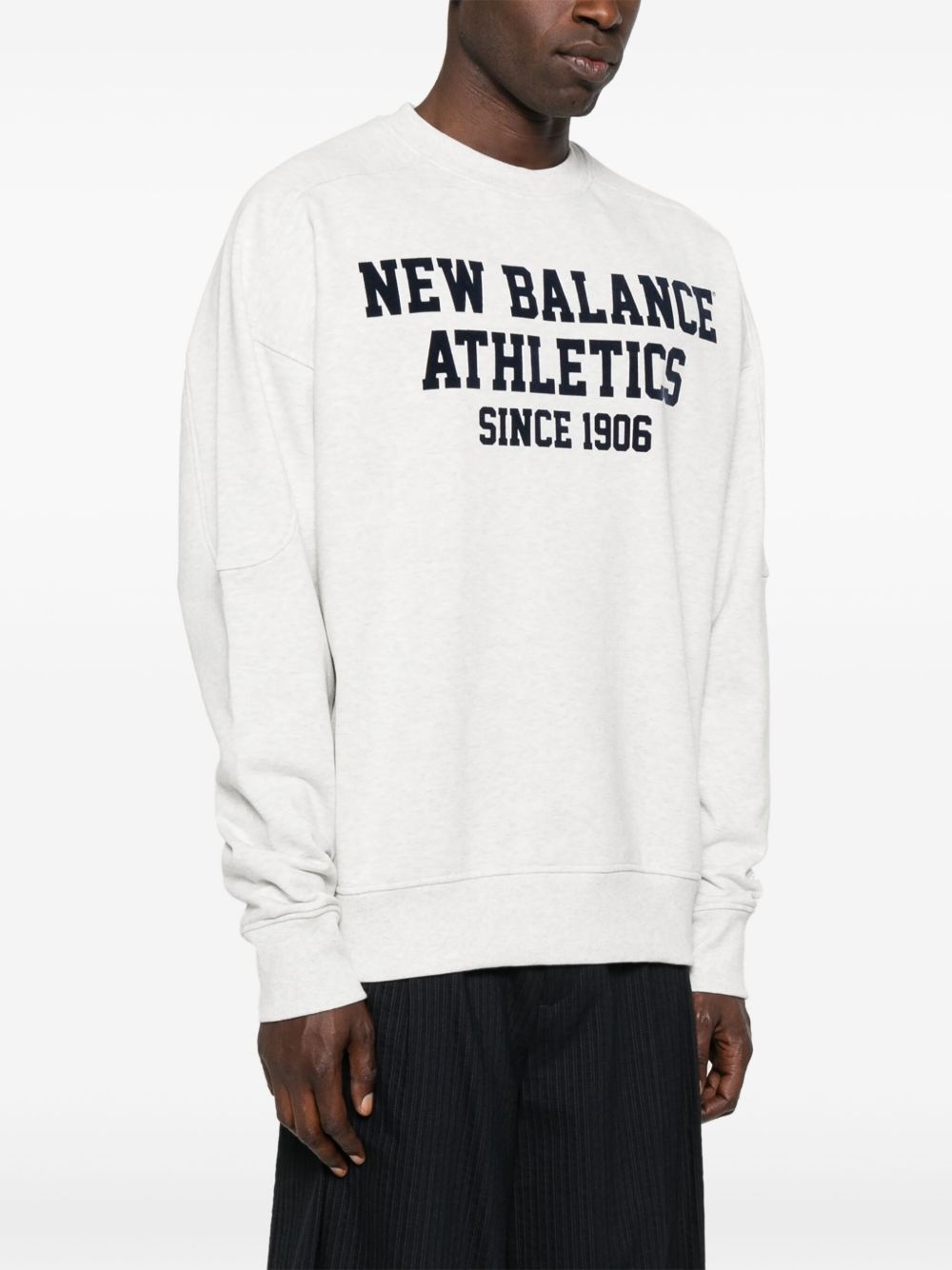 logo-print sweatshirt - 3