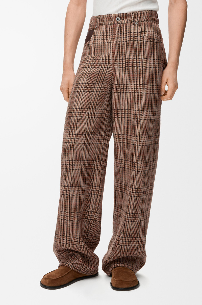 Barrel trousers in wool 3