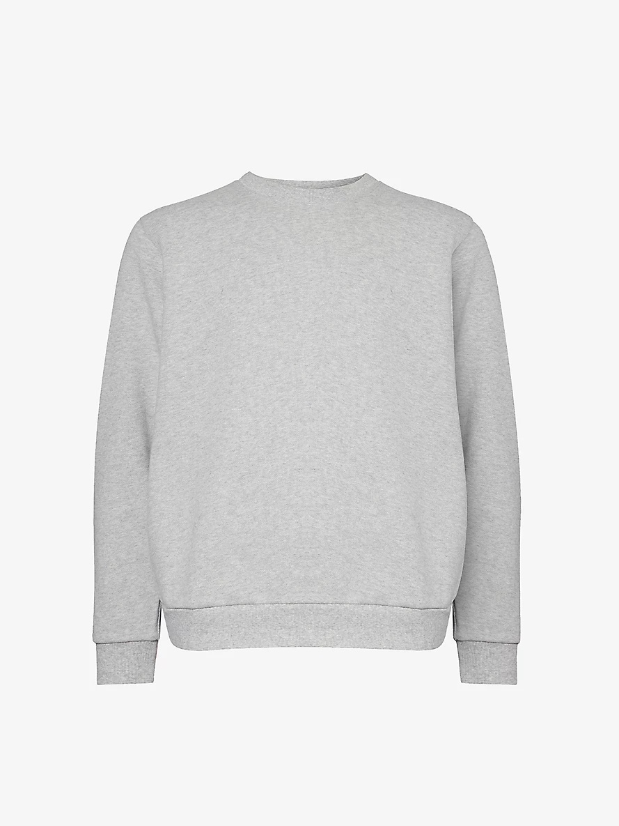 Steady State crewneck cotton-blend sweatshirt - 1
