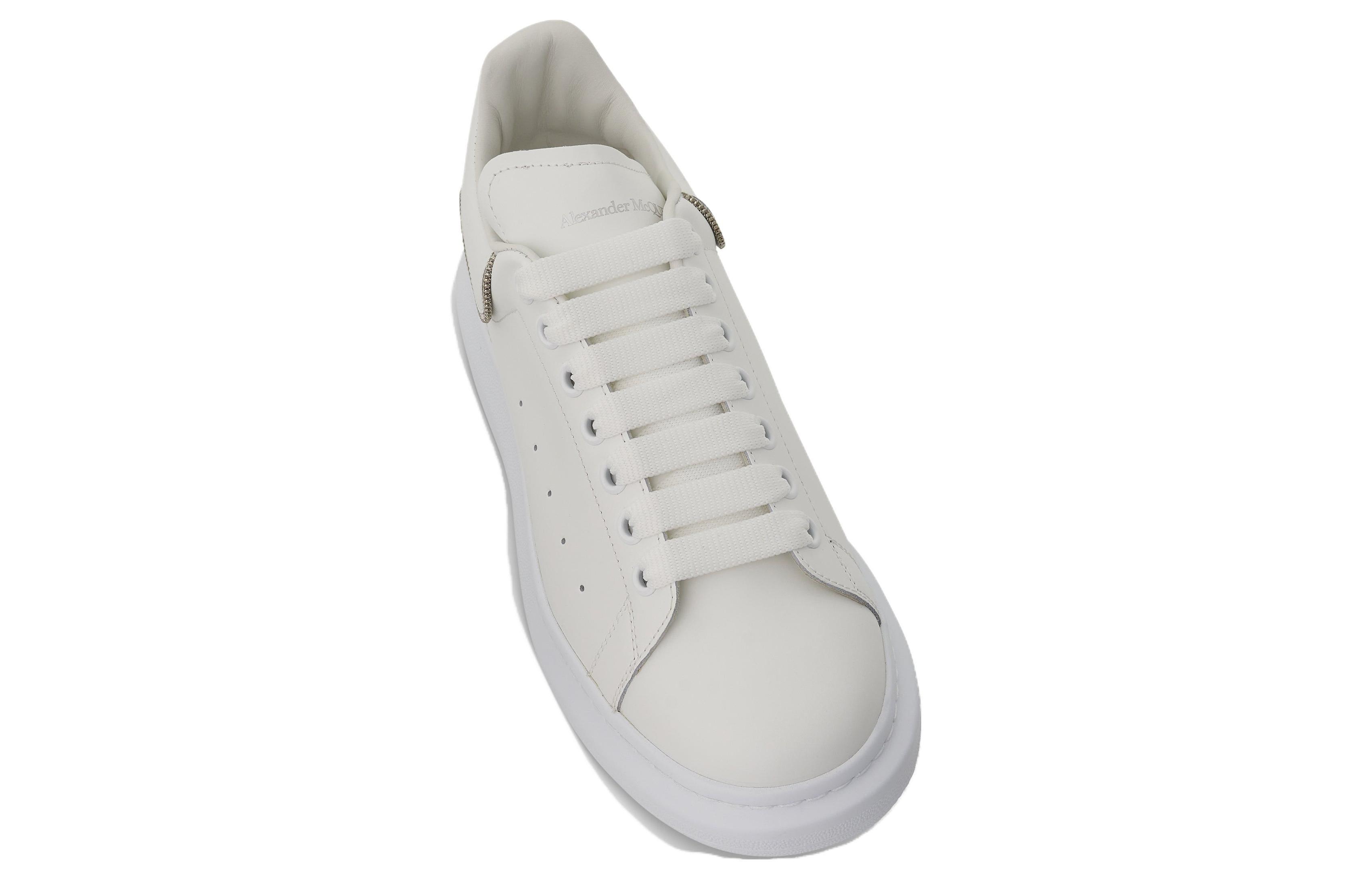 Alexander McQueen Oversized Low-Top Sneakers 'Beige White' 688521WIB9P9071 - 3