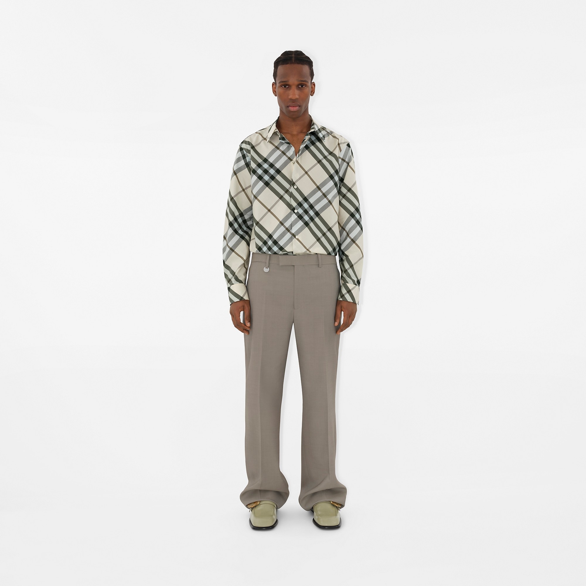 Check Cotton Shirt - 2