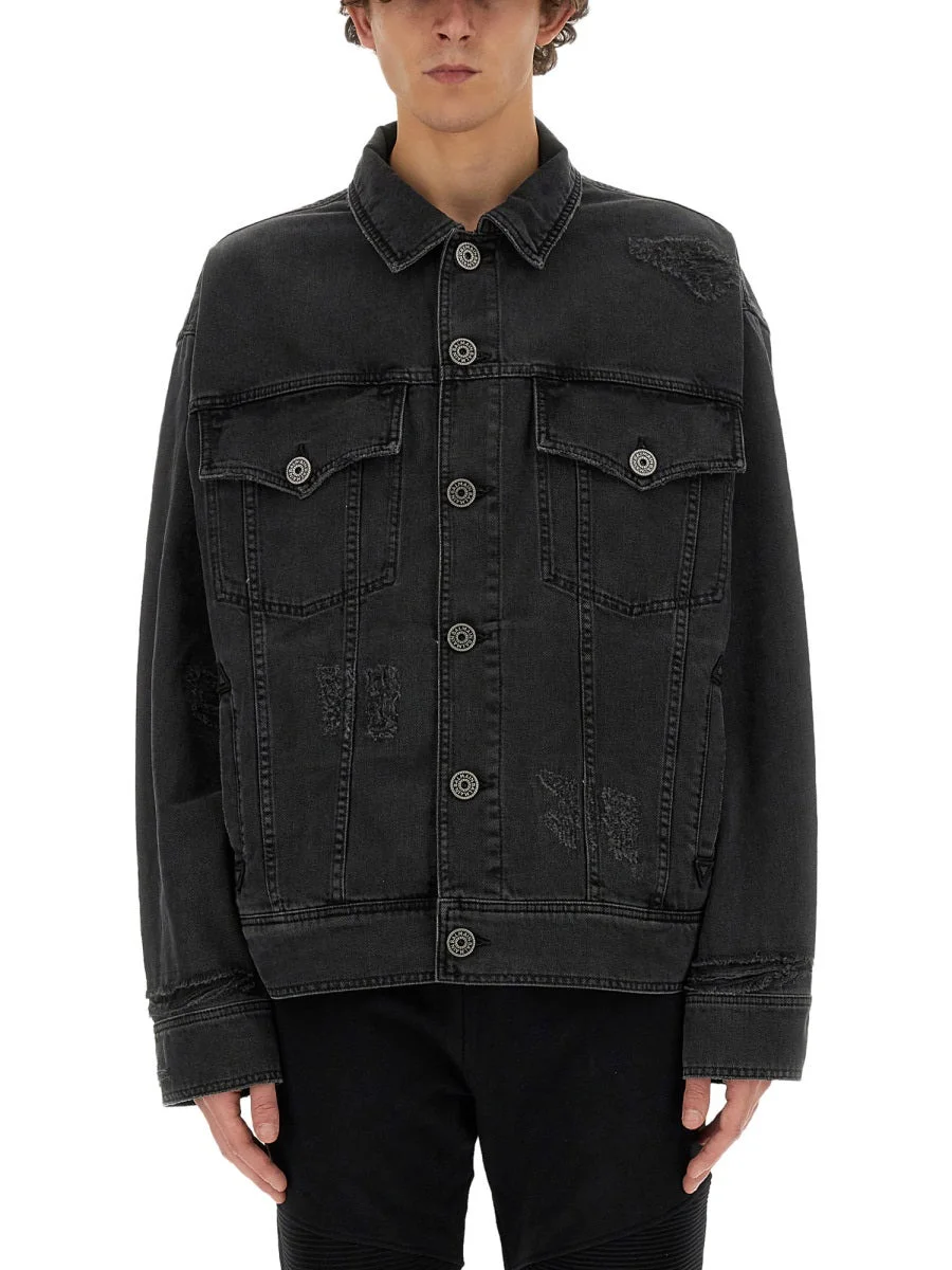 Balmain Men Denim Jacket - 1