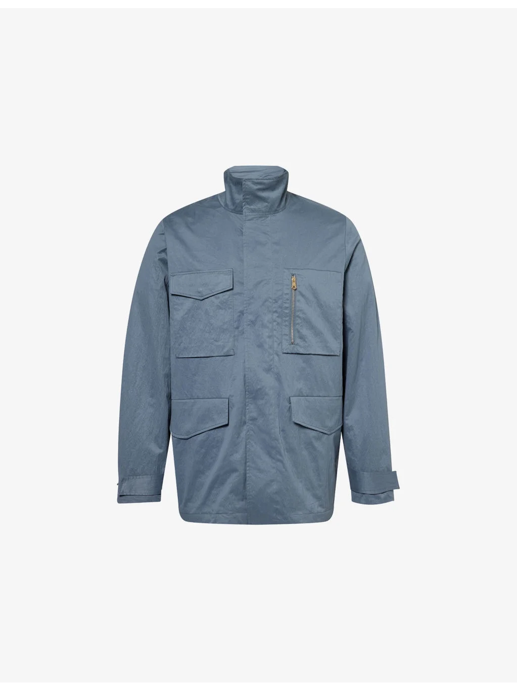 Funnel-Neck Field Woven Jacket - 1