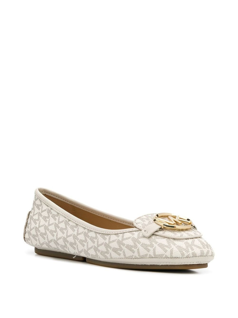 MICHAEL KORS monogram ballerina pumps outlook