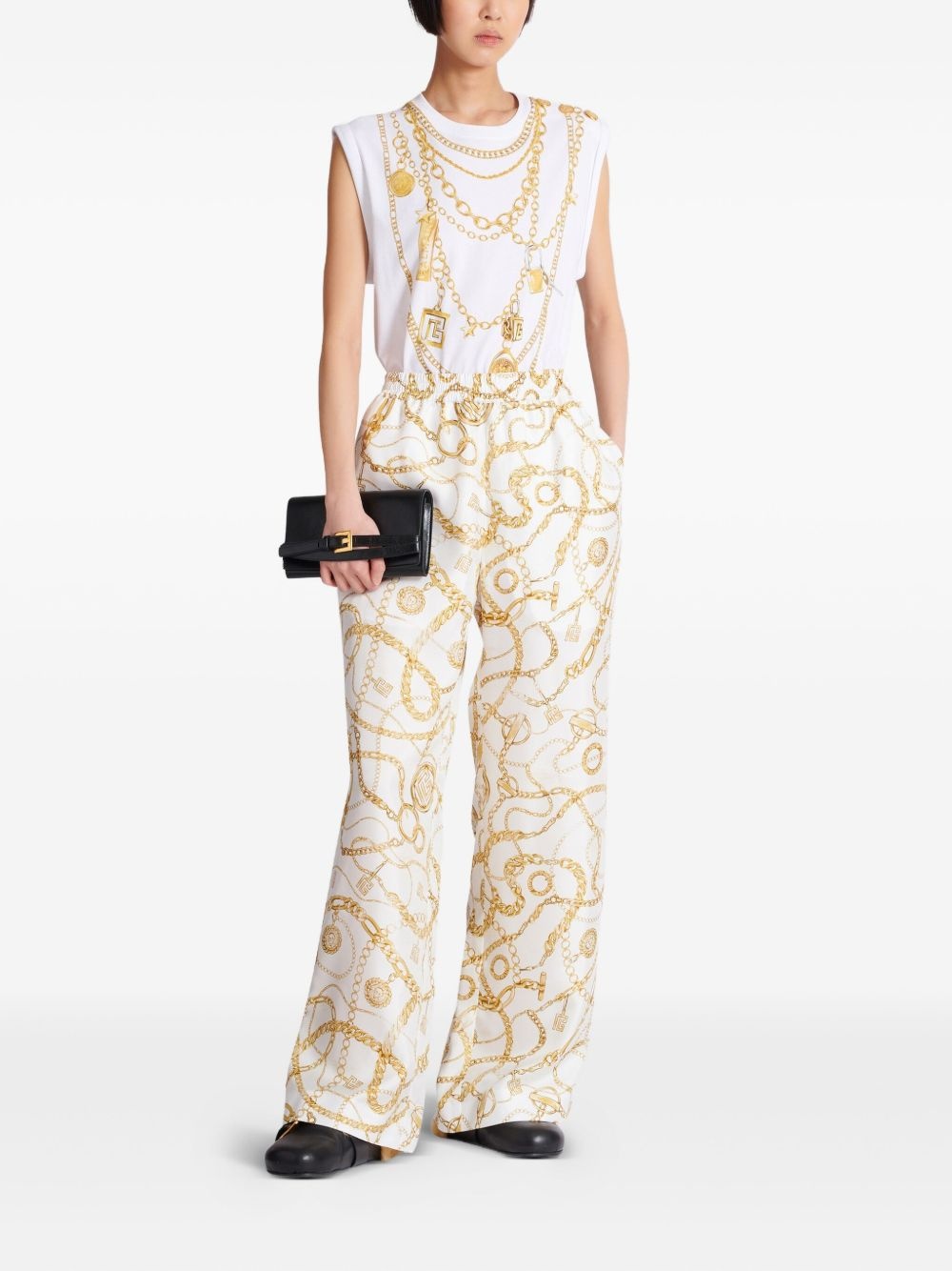 silk trousers - 2