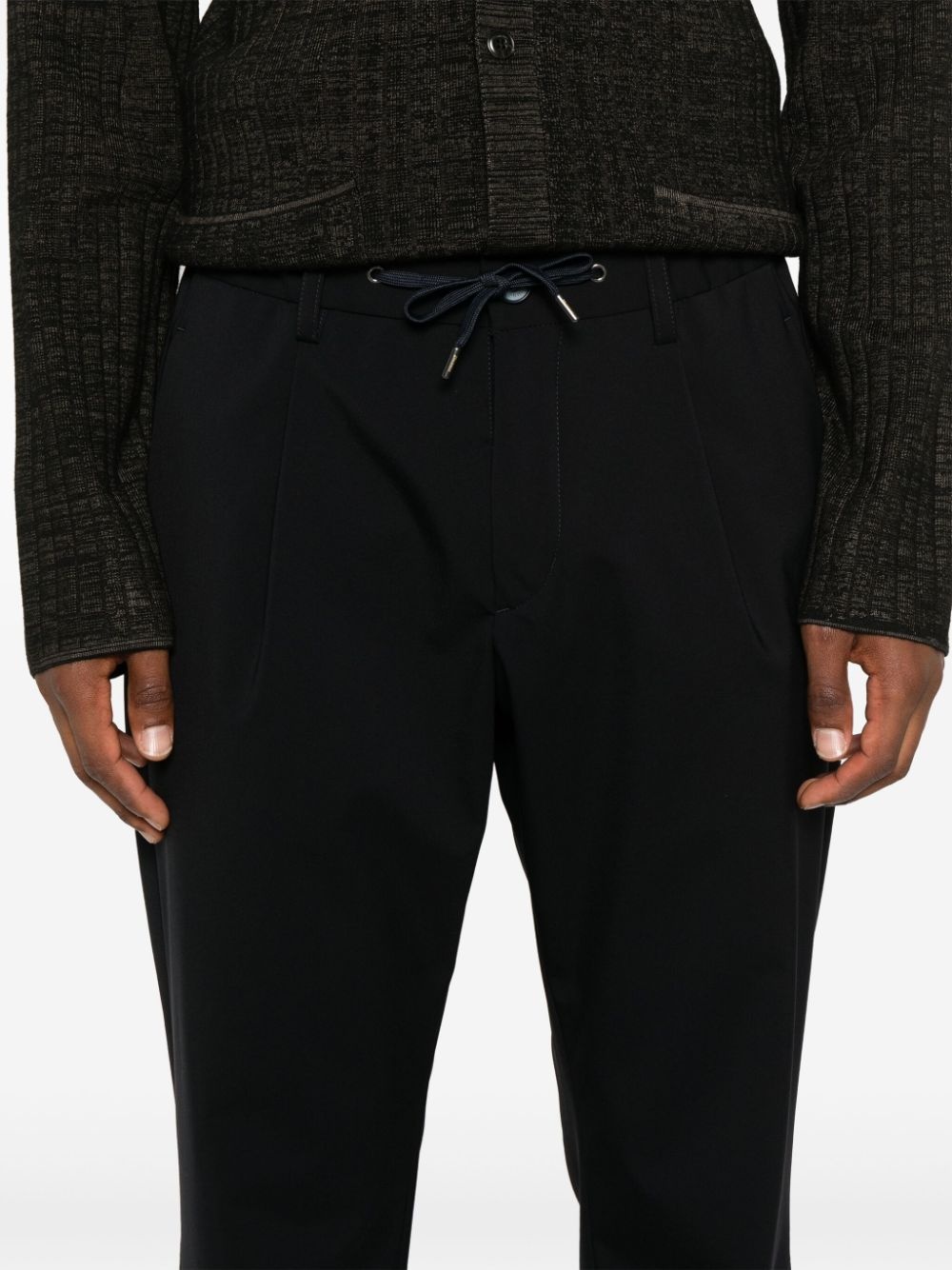 pleat-detail trousers - 5