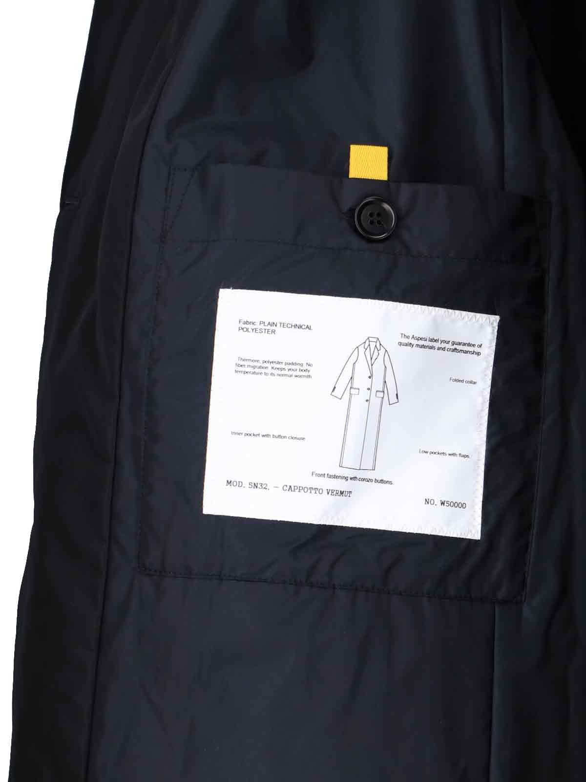 TECHNICAL FABRIC COAT - 4