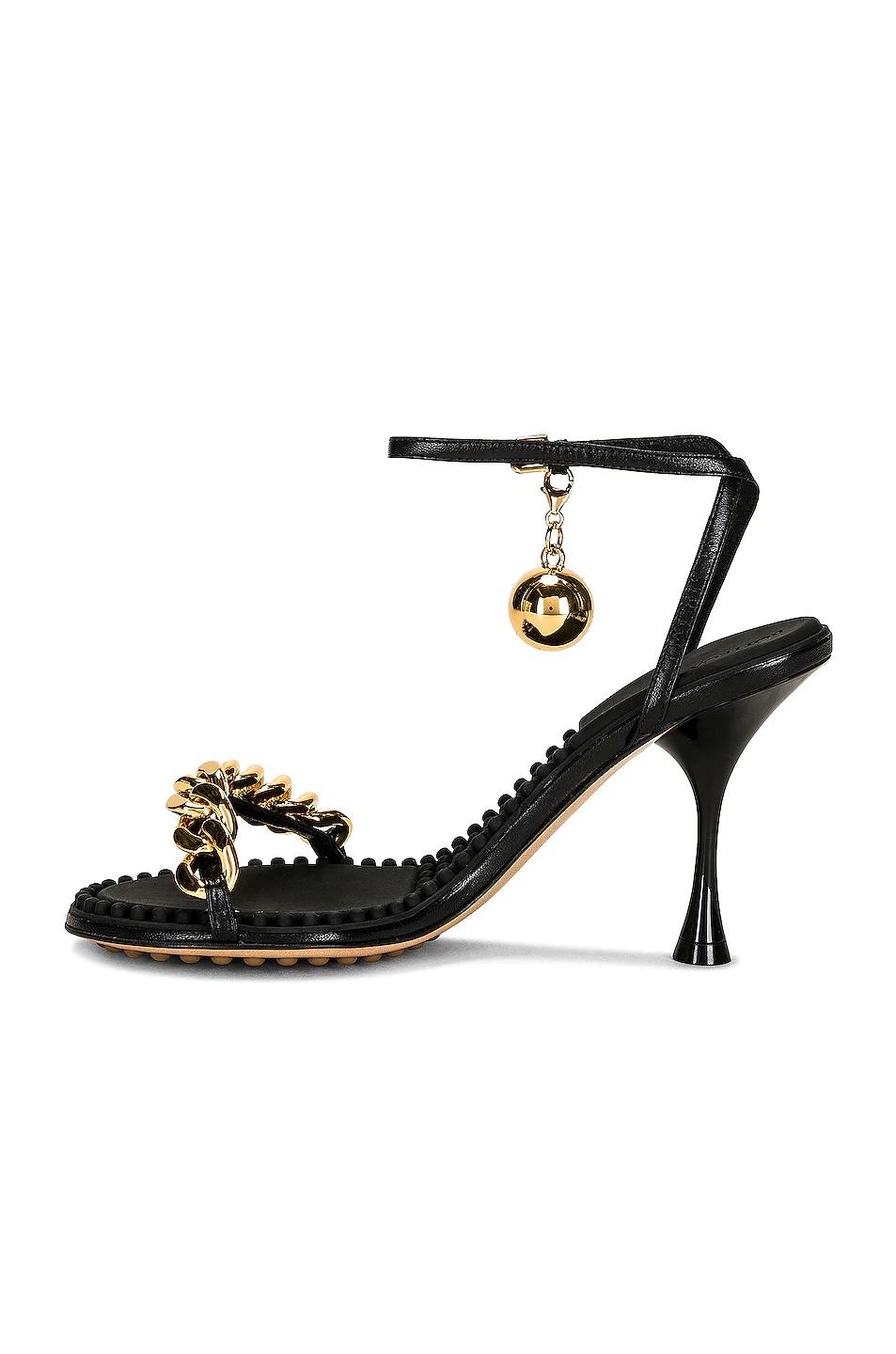 Dot Ankle Strap Sandals - 5
