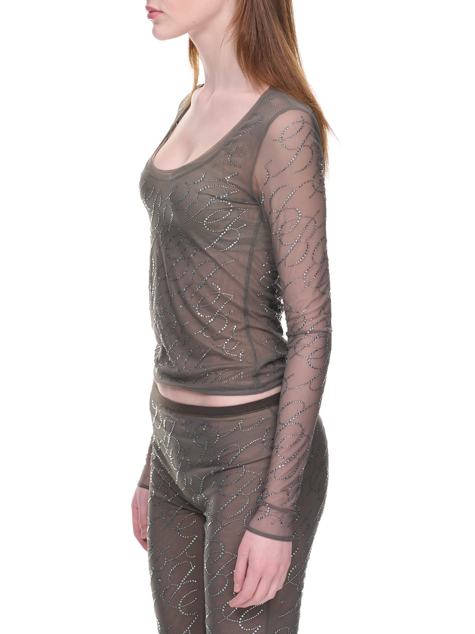 Rhinestone Logo Top - 2