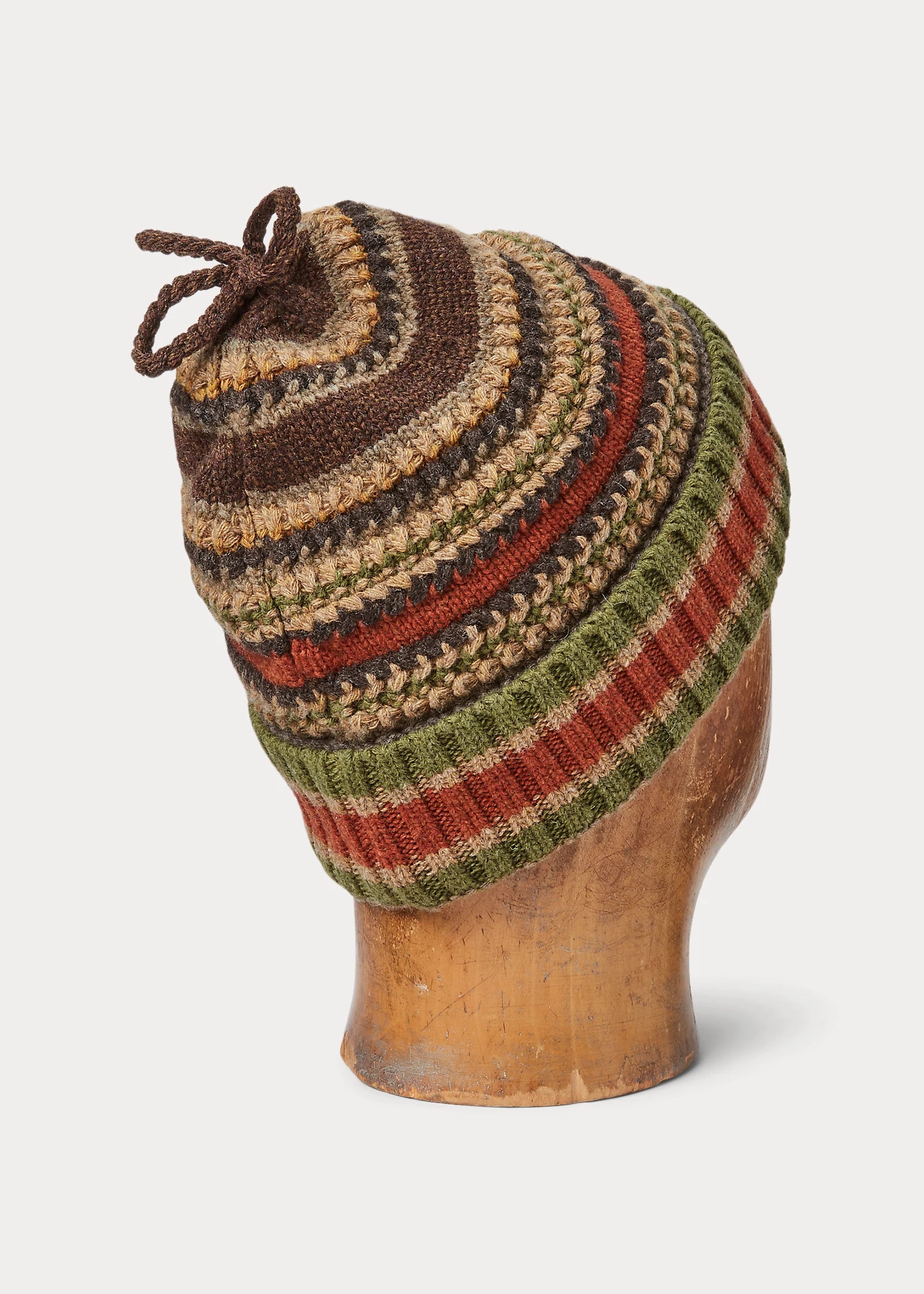 Striped Wool Watch Cap - 2