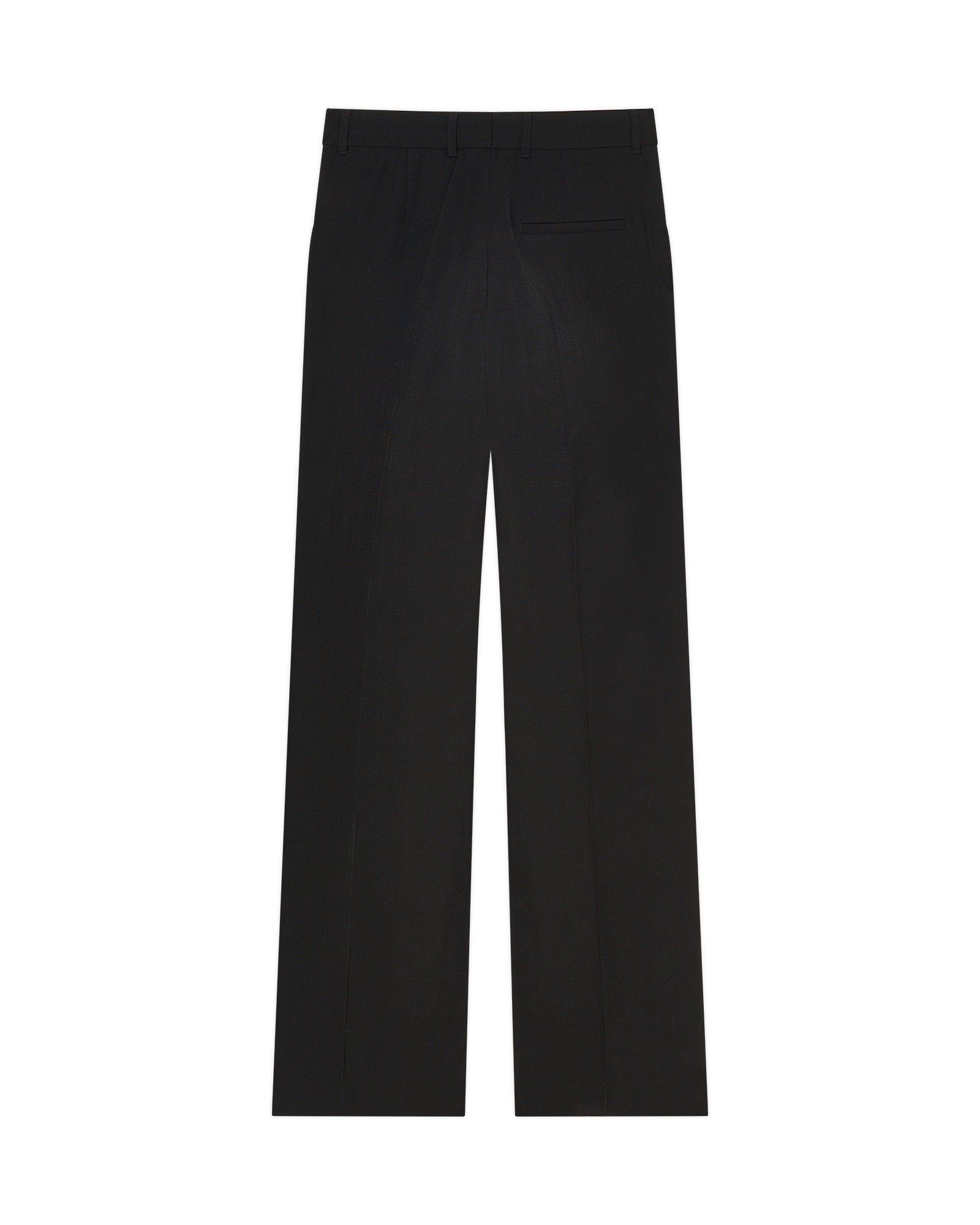 Black Wool Tailoring Trousers - 2