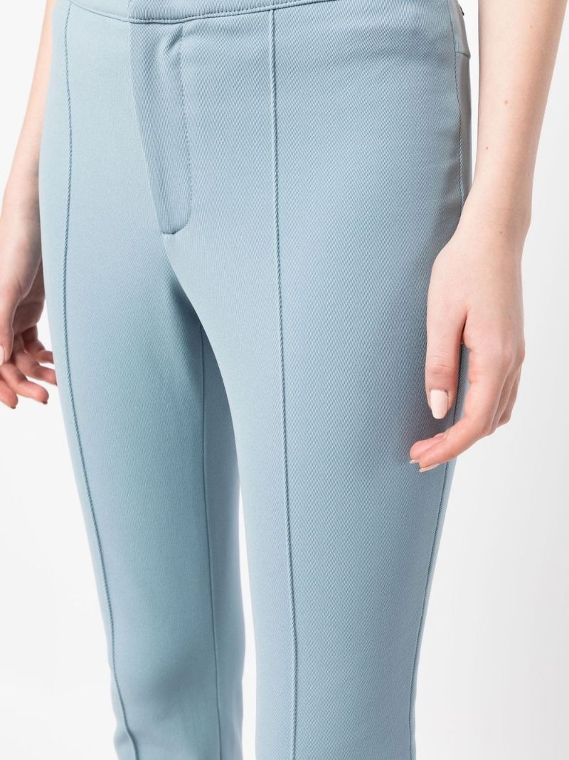 slim-fit stirrup trousers - 5