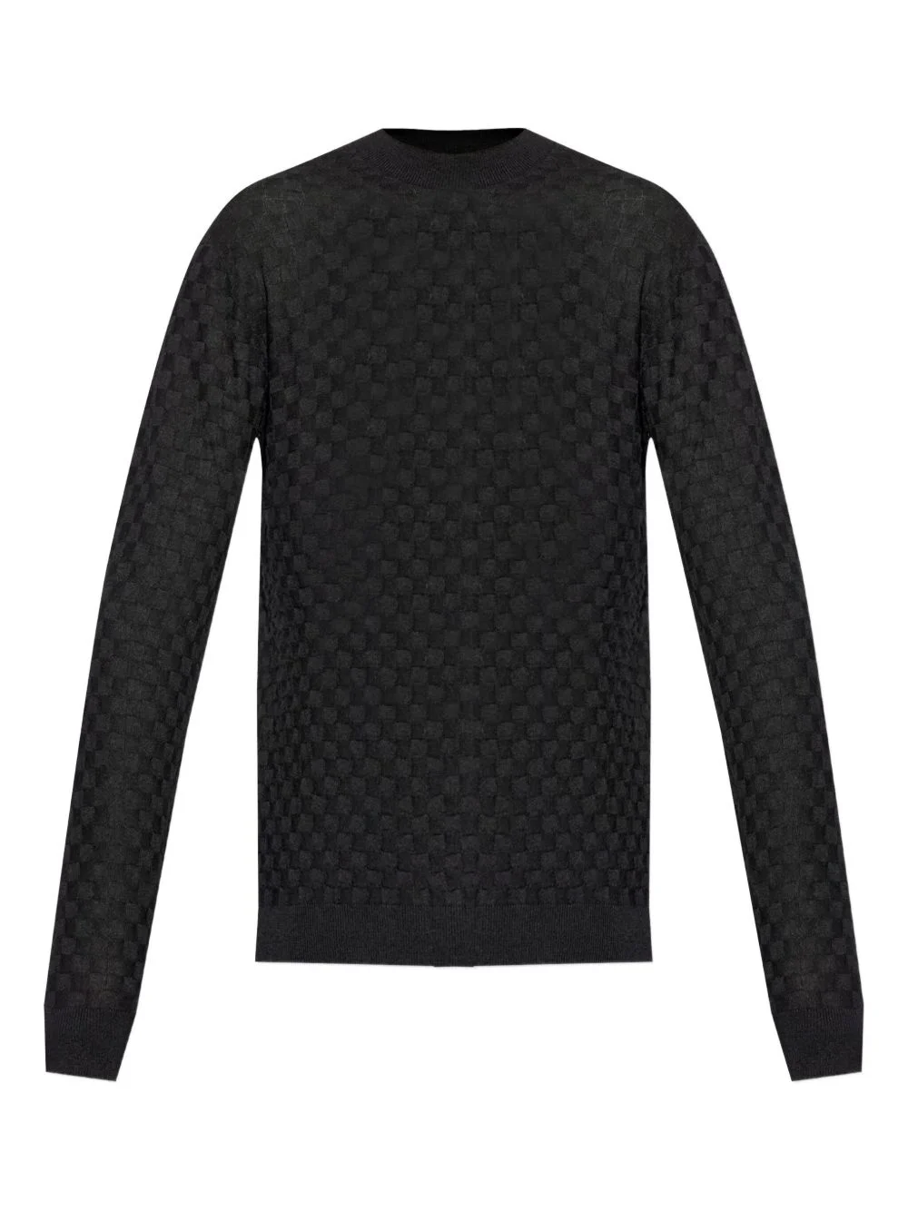 textured sweater - 1