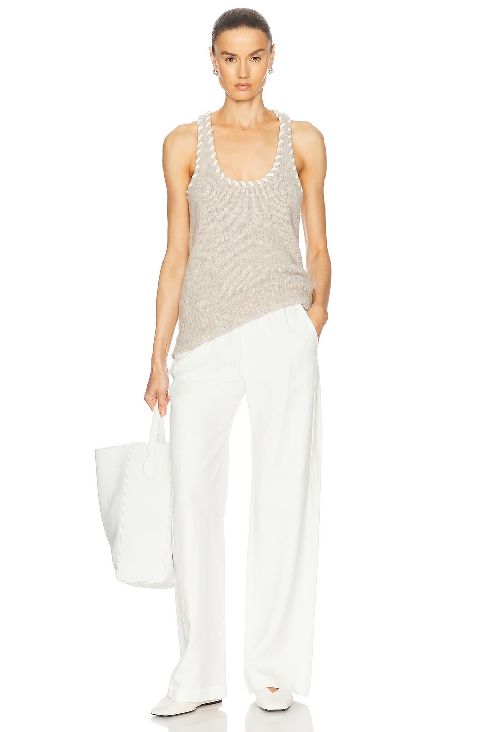 Whip Stitch Tank Top - 4