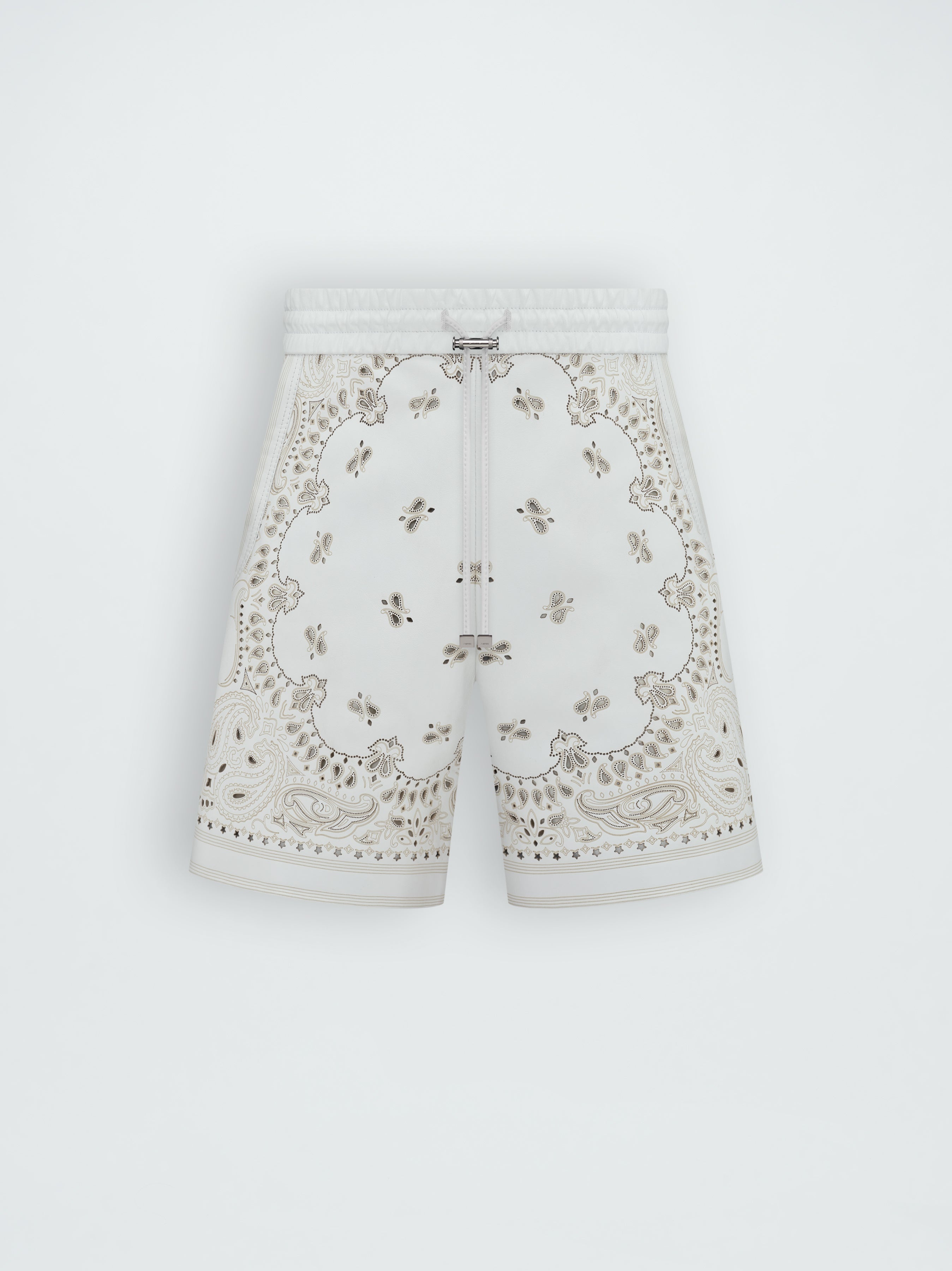 LEATHER BANDANA SHORT - 1