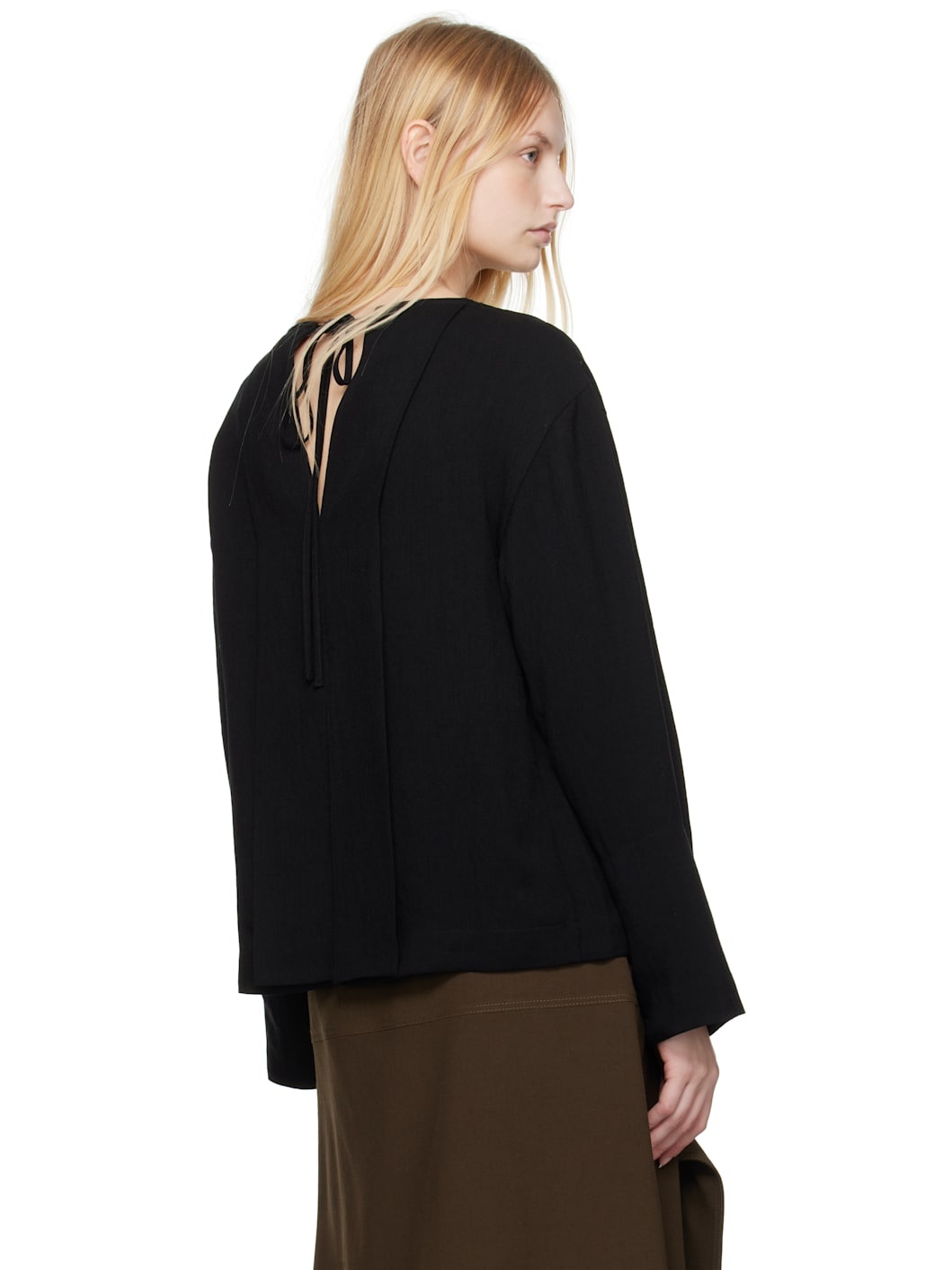 Black Eorsa Blouse - 3