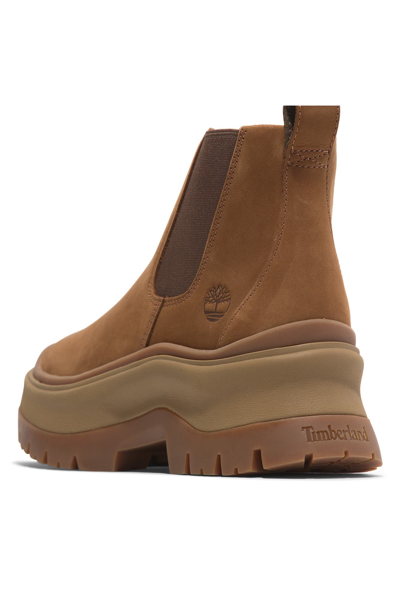 Timberland Roxie Lane Chelsea Boot in Rust Nubuck at Nordstrom - 6