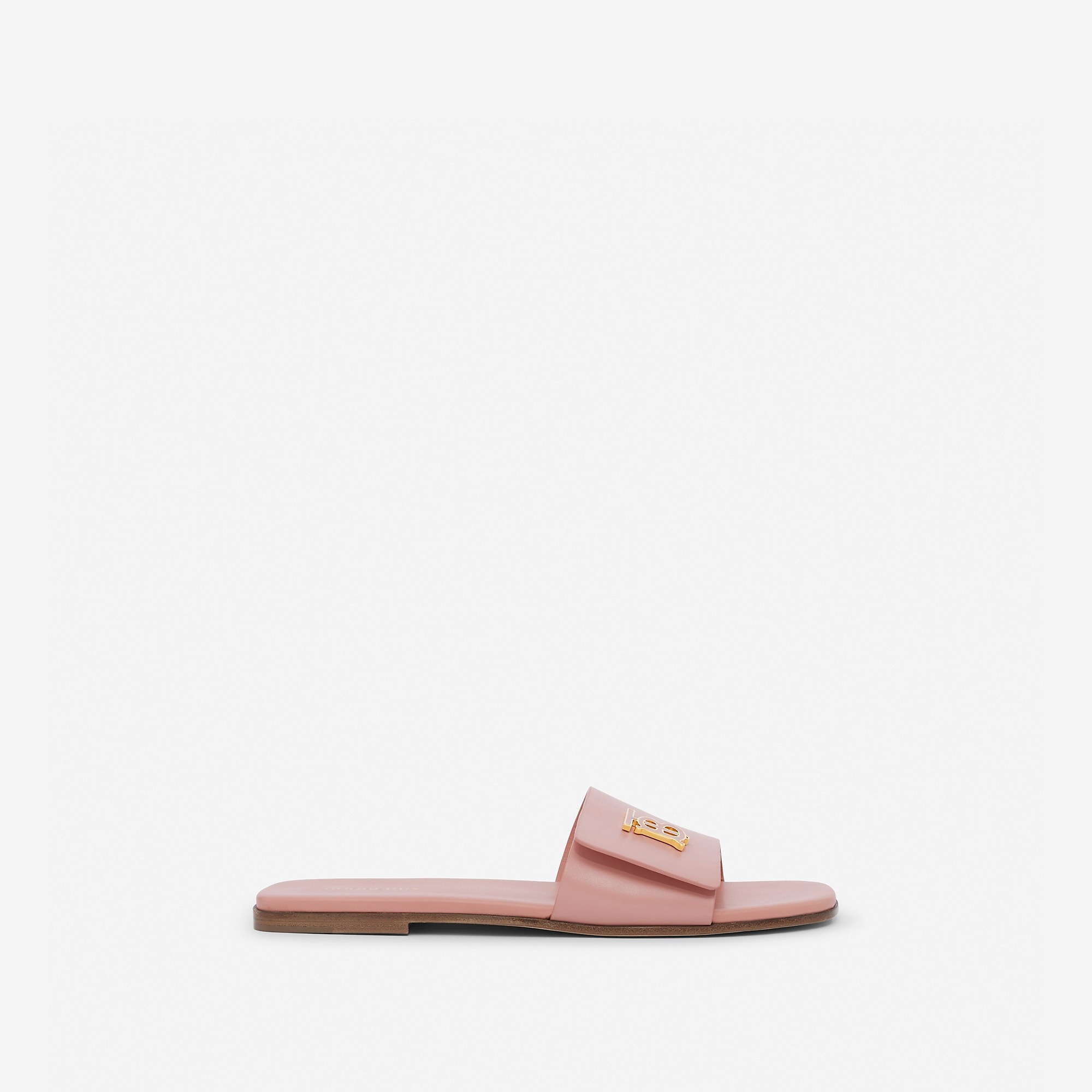 Monogram Motif Leather Slides - 1