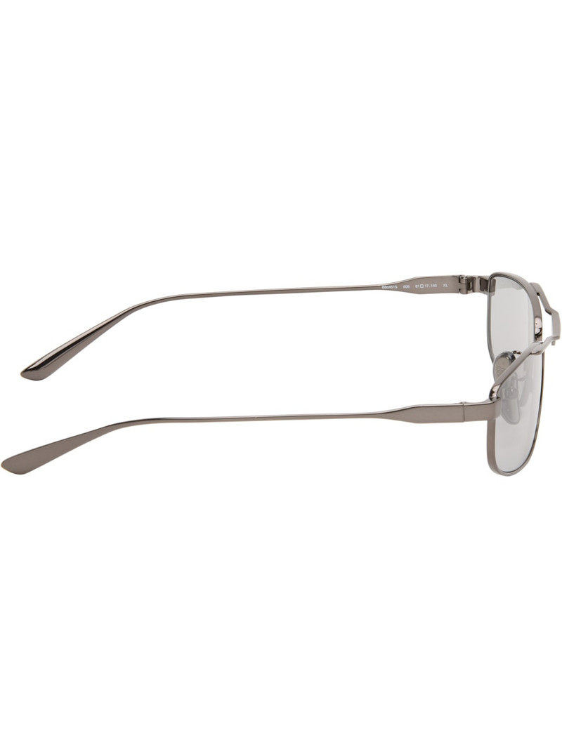 BALENCIAGA Gray Everyday Tag 3.0 Sunglasses outlook