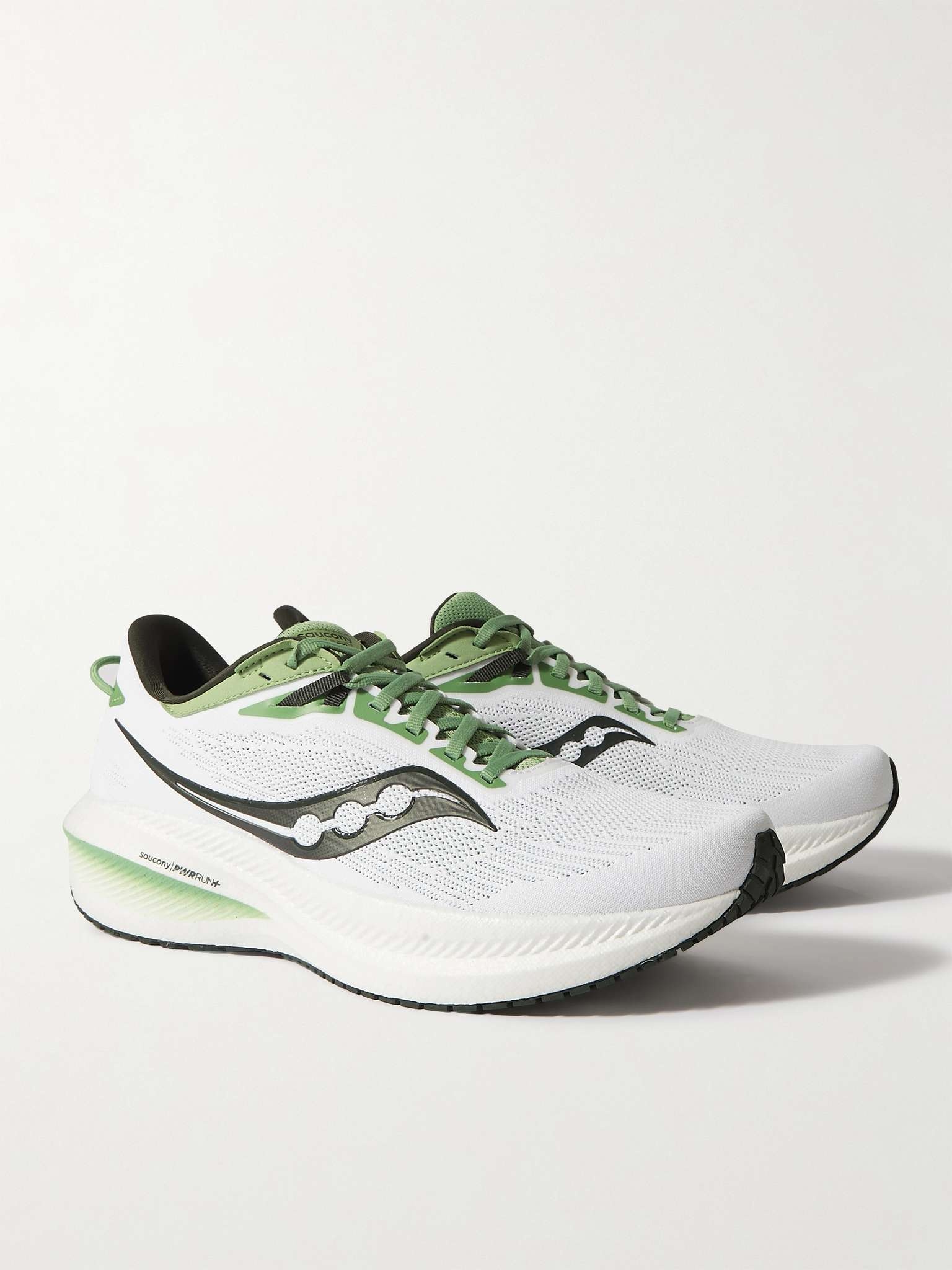 Triumph 21 Rubber-Trimmed Mesh Running Sneakers - 4