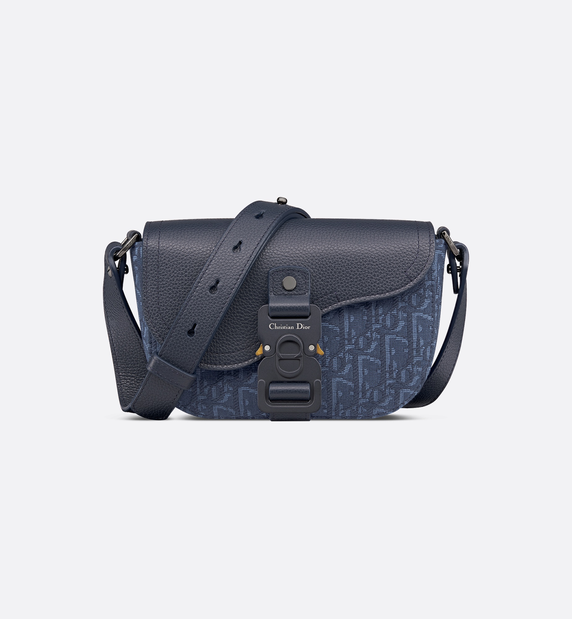 Mini Saddle Messenger Bag with Flap - 1