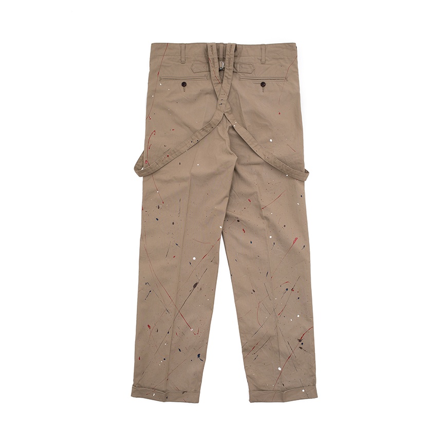 CAMUS BRACES PANTS WD BEIGE - 2