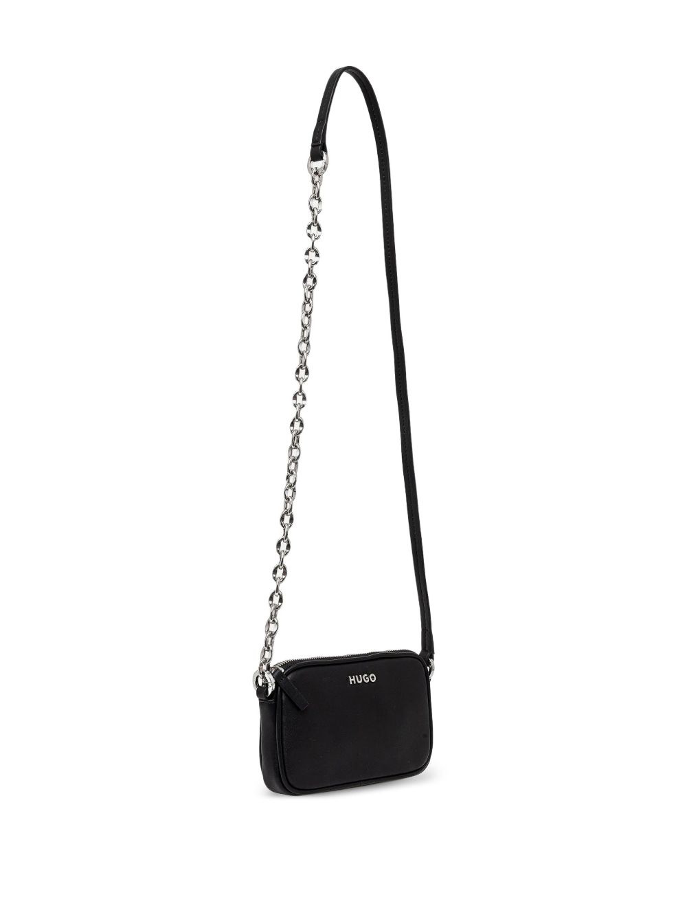chain-strap rectangular shoulder bag - 2
