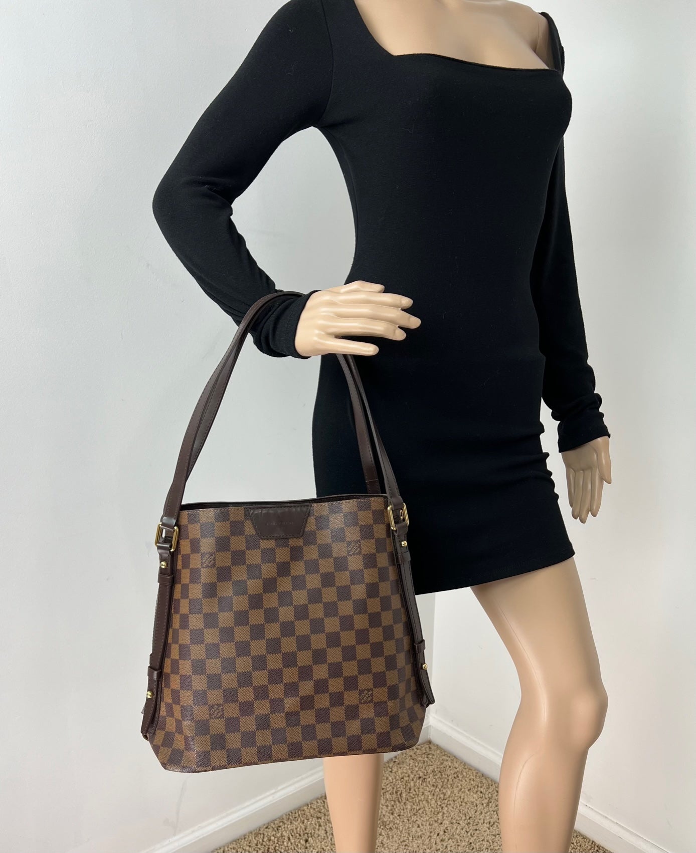 Authentic Cabas Rivington  Rivington, Louis vuitton bag, Women shopping