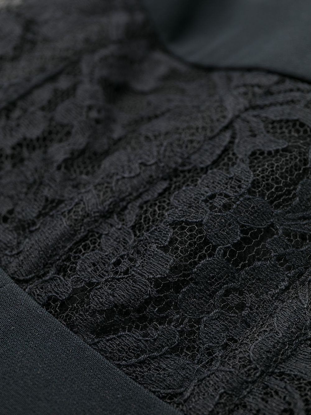 lace-detail fitted dress - 8