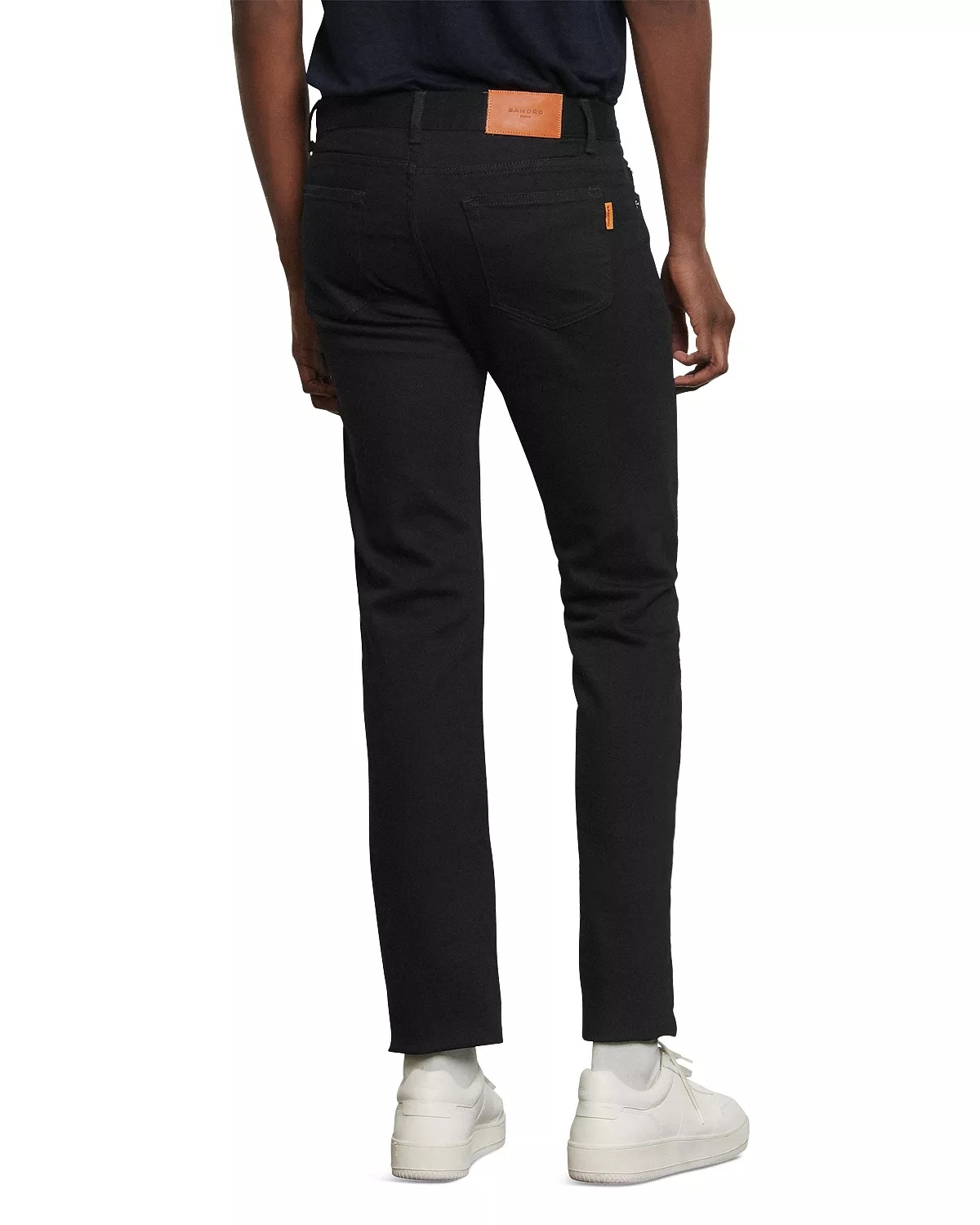 Slim Fit Jeans in Dark Black - 2