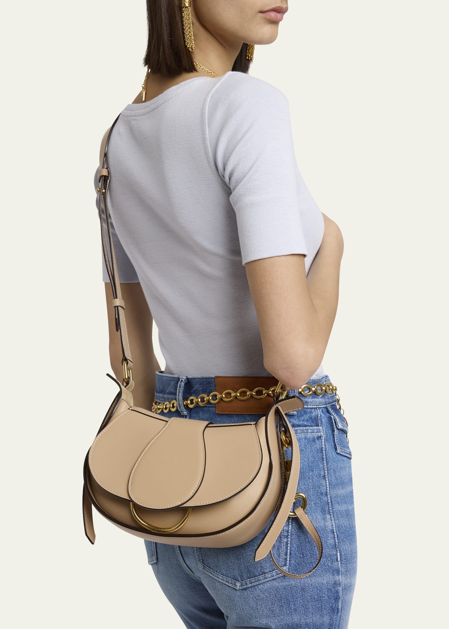 Ride Small Flap Crossbody Bag in Calfskin - 2