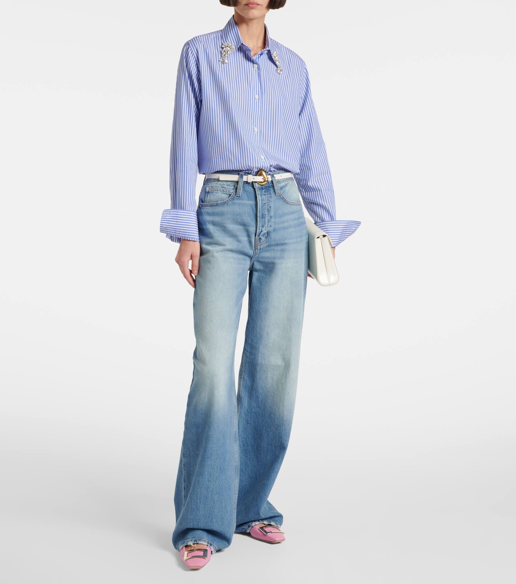 Belle Vivier leather ballet flats - 3