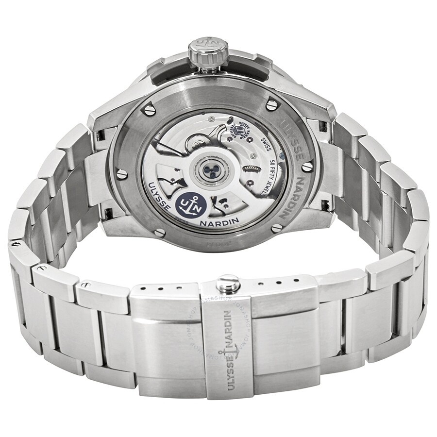 Ulysse Nardin Diver Chronometer Automatic Blue Dial Men's Watch 1183-170-7M/93 - 3