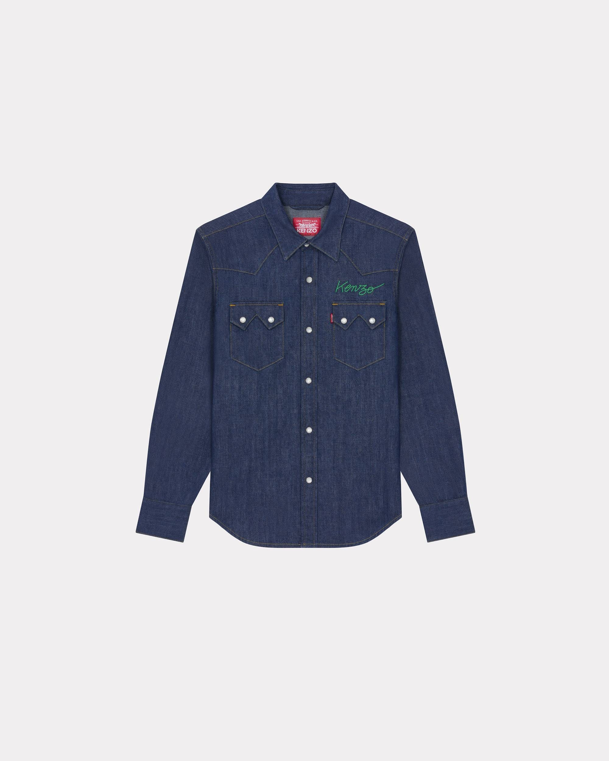 KENZO x LEVI'S® denim genderless cowboy shirt - 1