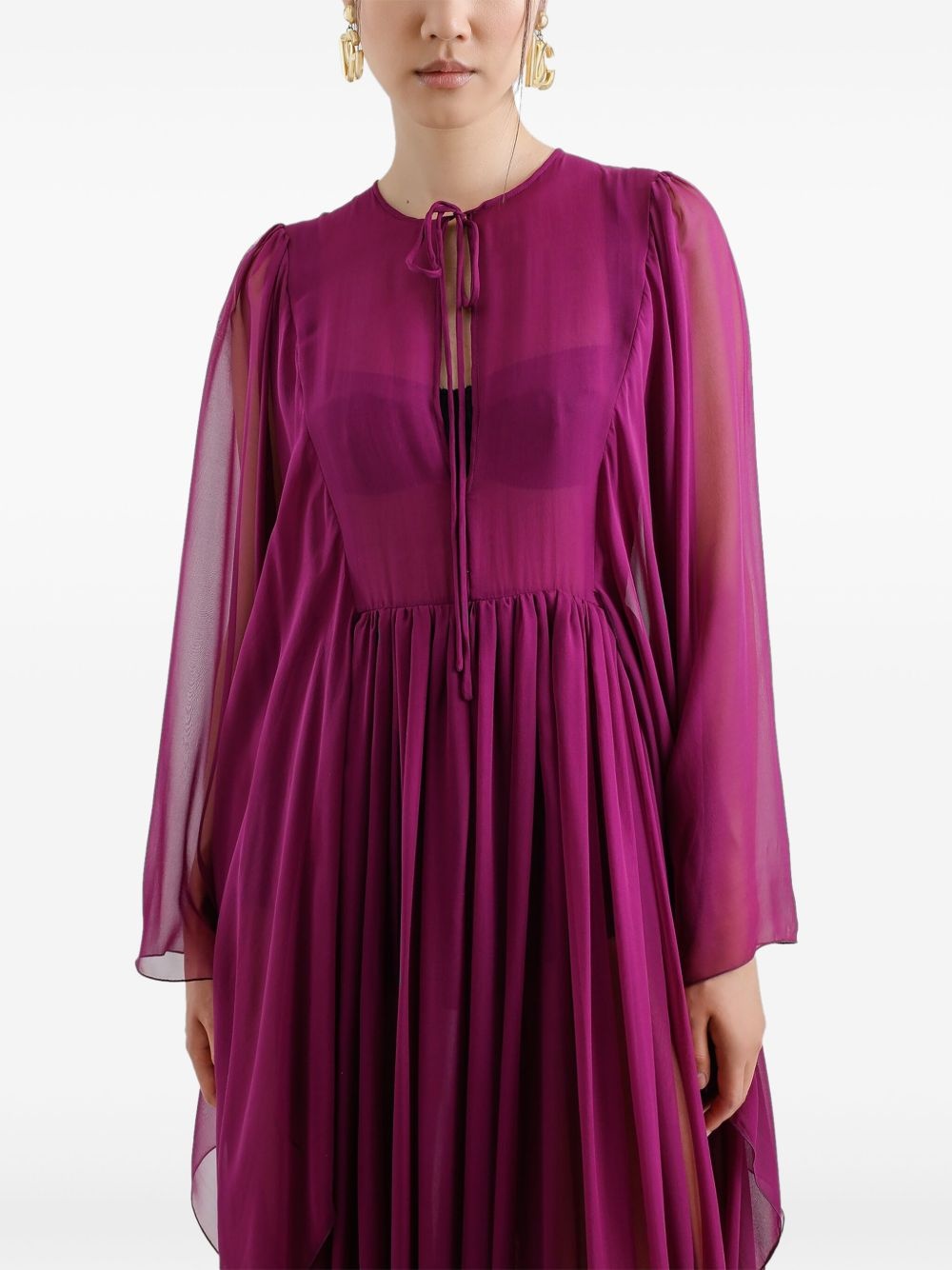 sheer gown - 4