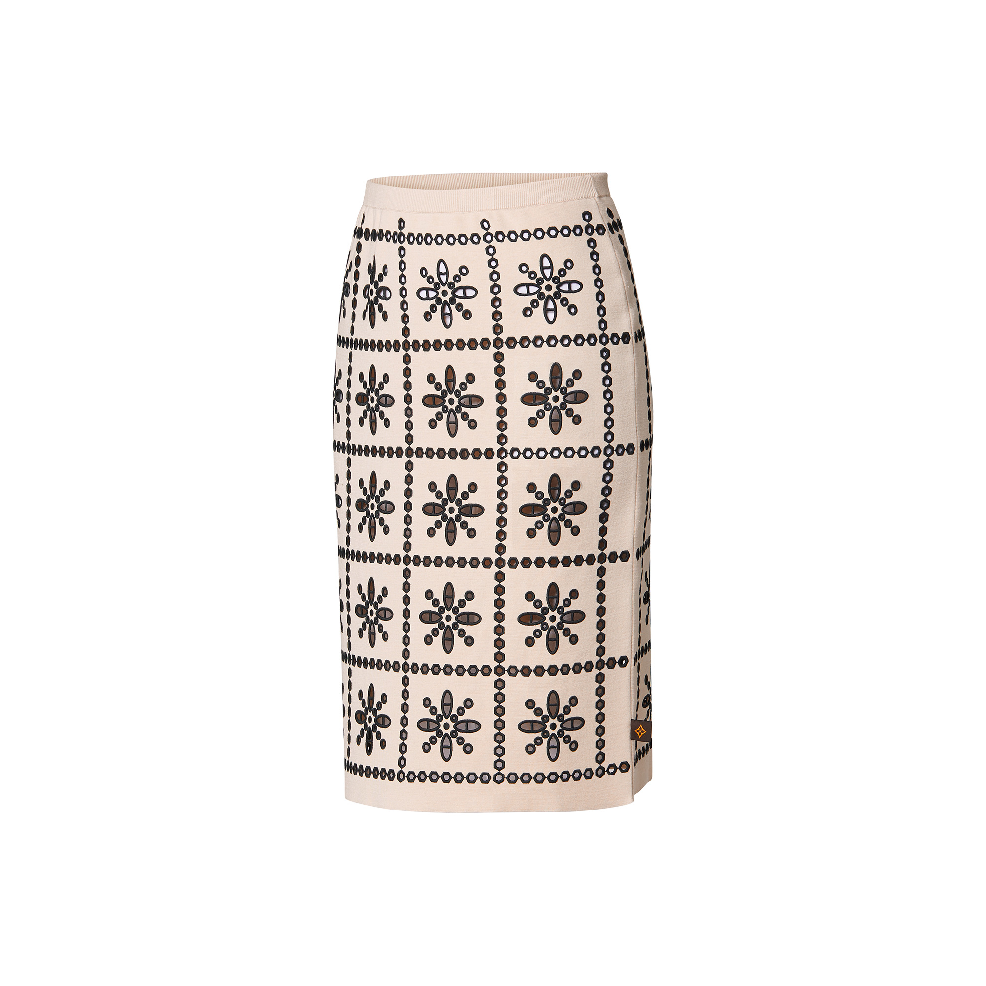 Broderie Anglaise Knit Skirt - 2