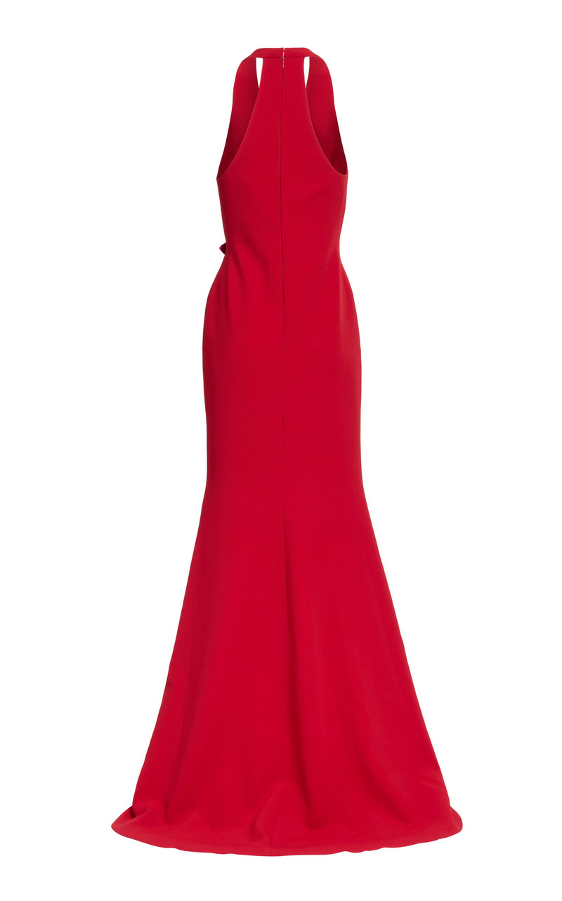 ELIE SAAB Cady Long Dress red outlook