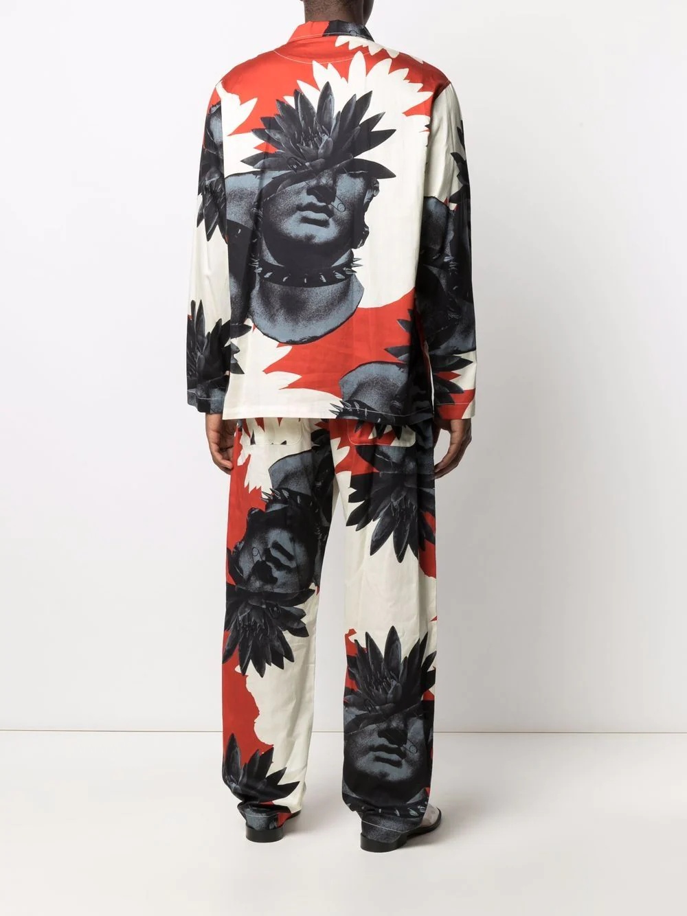 two-piece print suit - 4