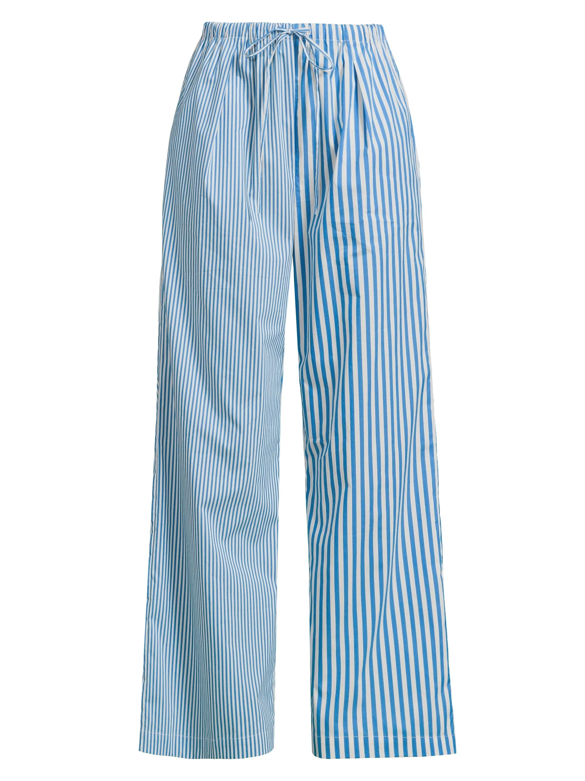 Women's Ashling Striped Poplin Pants - Cosmic Blue - 1