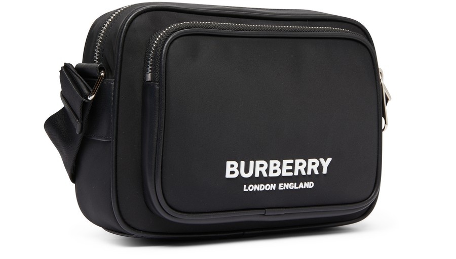 ショルダーバッグ Burberry Black Fabric Crossbody Bag Burberry Black Fabric Crossbody Bags