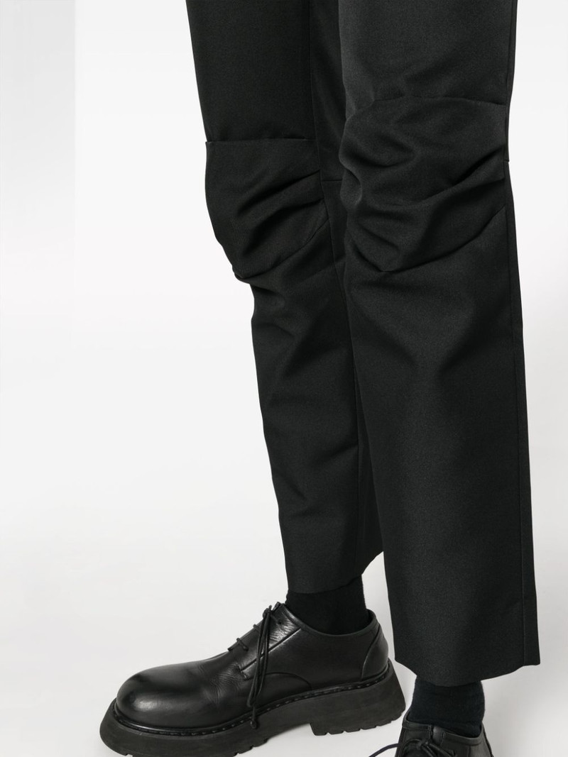 mid-rise tapered trousers 5