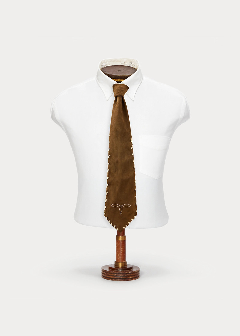 Handmade Suede Tie 1