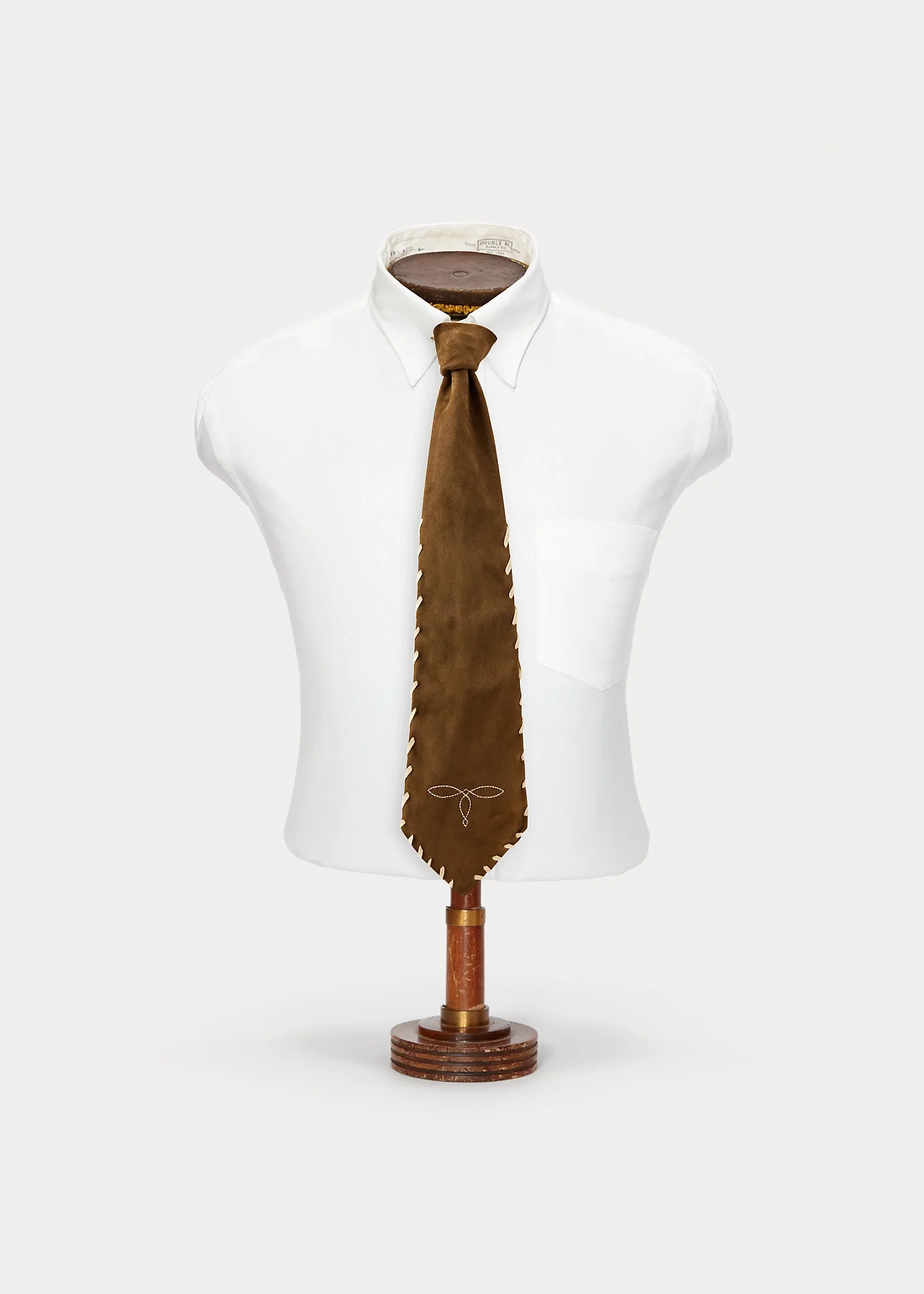 Handmade Suede Tie - 1