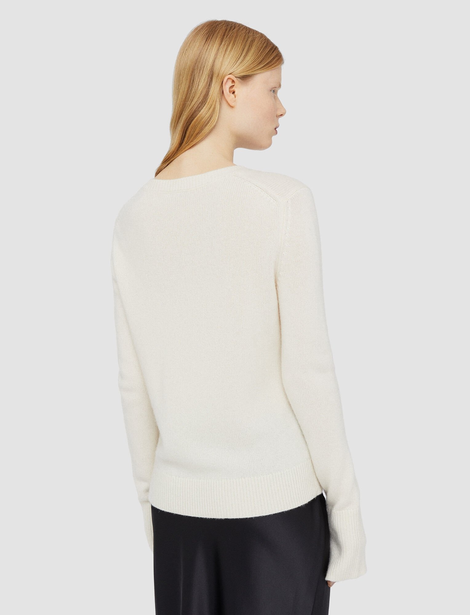 Pure Cashmere Round Neck Jumper - 4