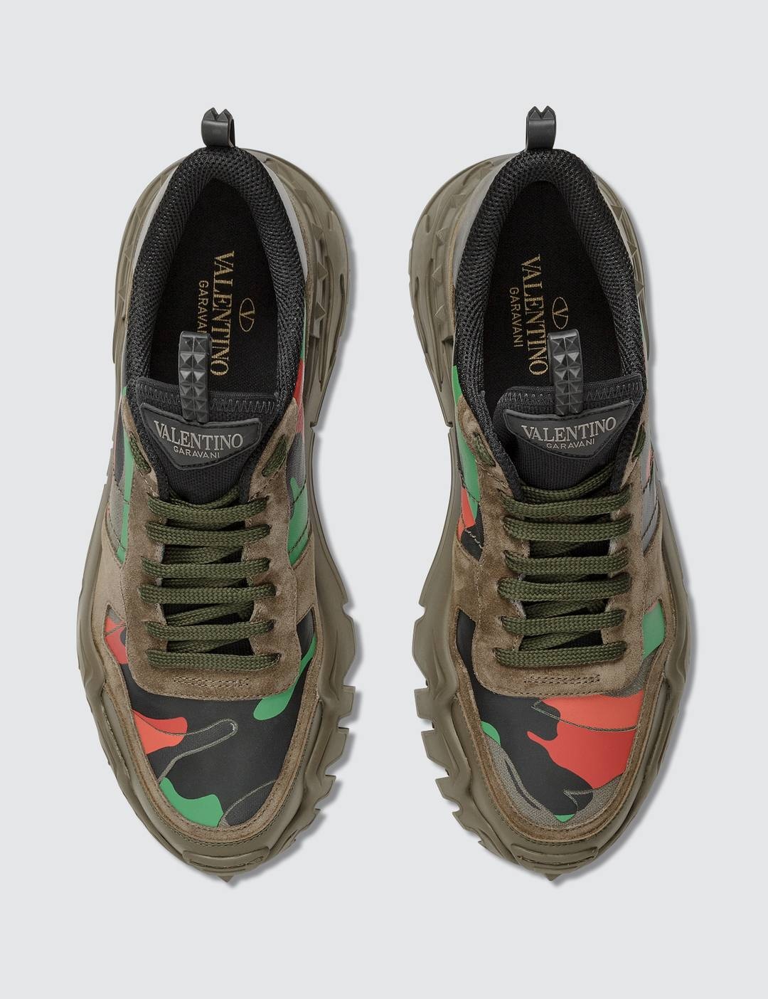 Valentino Garavani Camouflage Rockrunner Plus Sneaker - 3