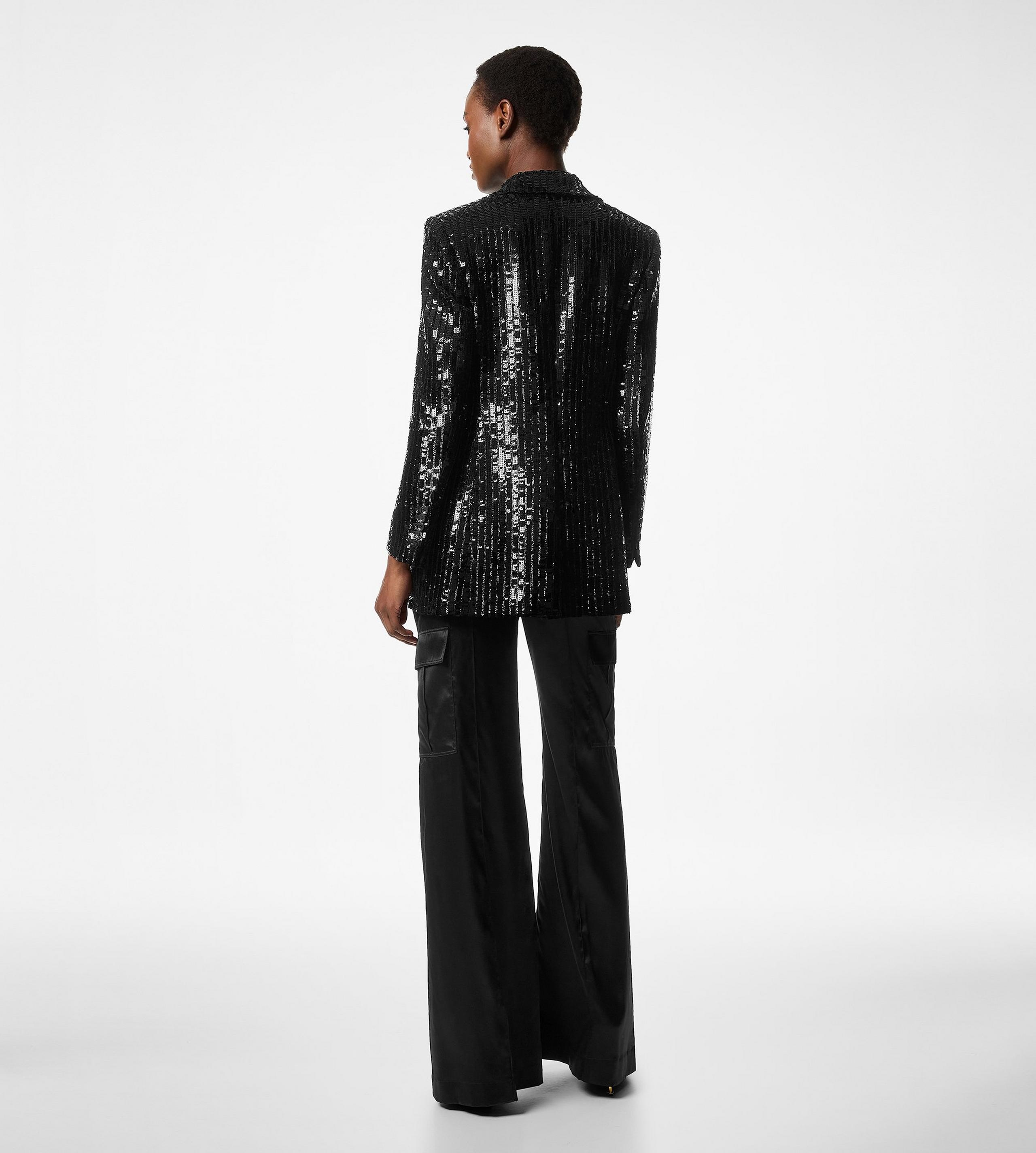 "BIANCA" SINGLE BREASTED PEAK LAPEL JACKET - 4
