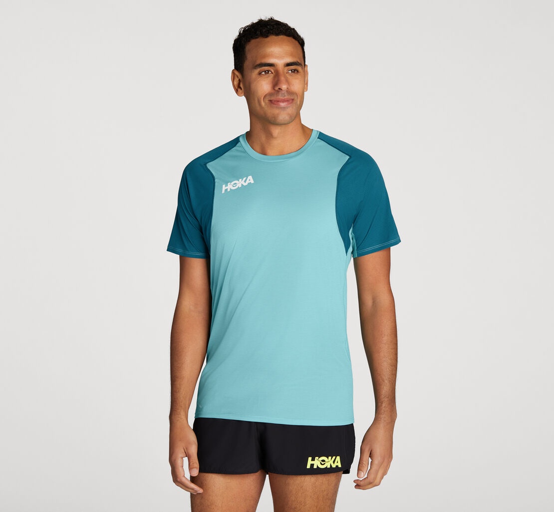 HOKA Glide Short Sleeve for Women